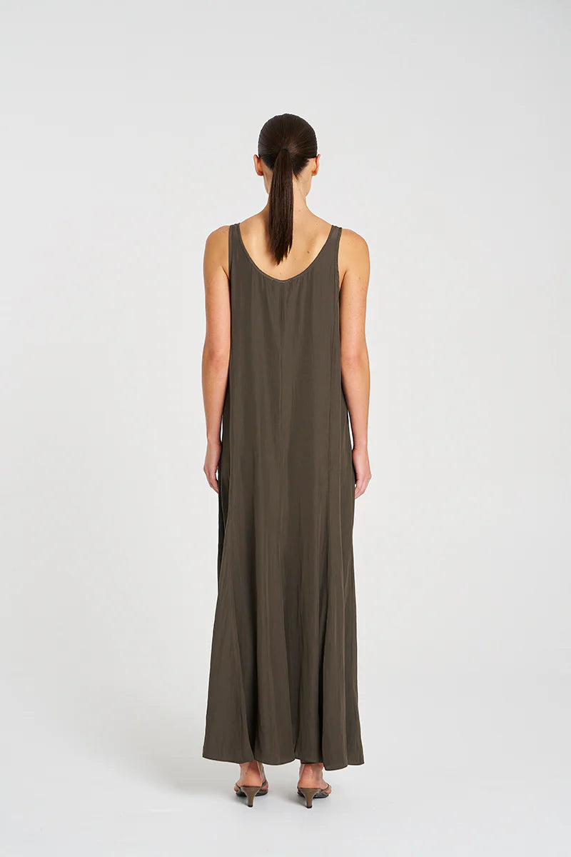 Halo Dress Mache Leather