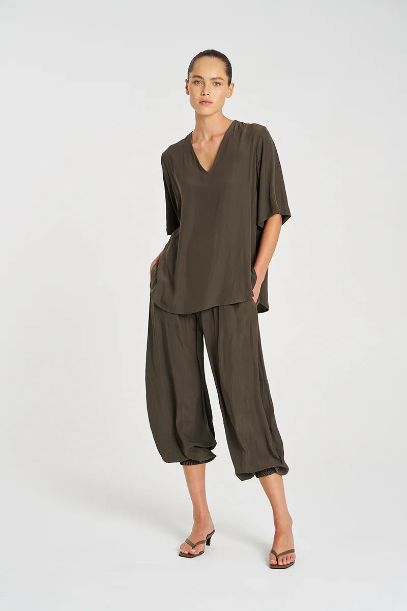 Swish Plaza Top Mache Leather
