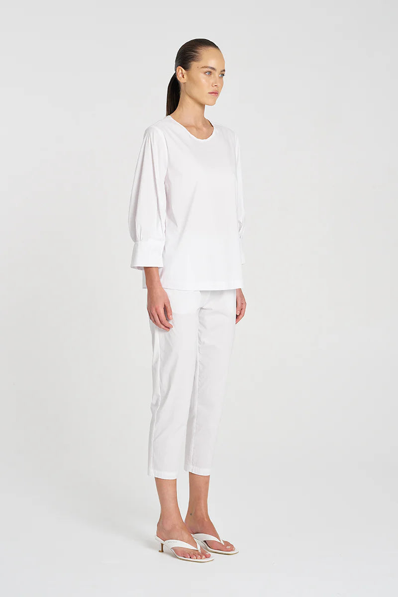 Nomad Pant Microprene White