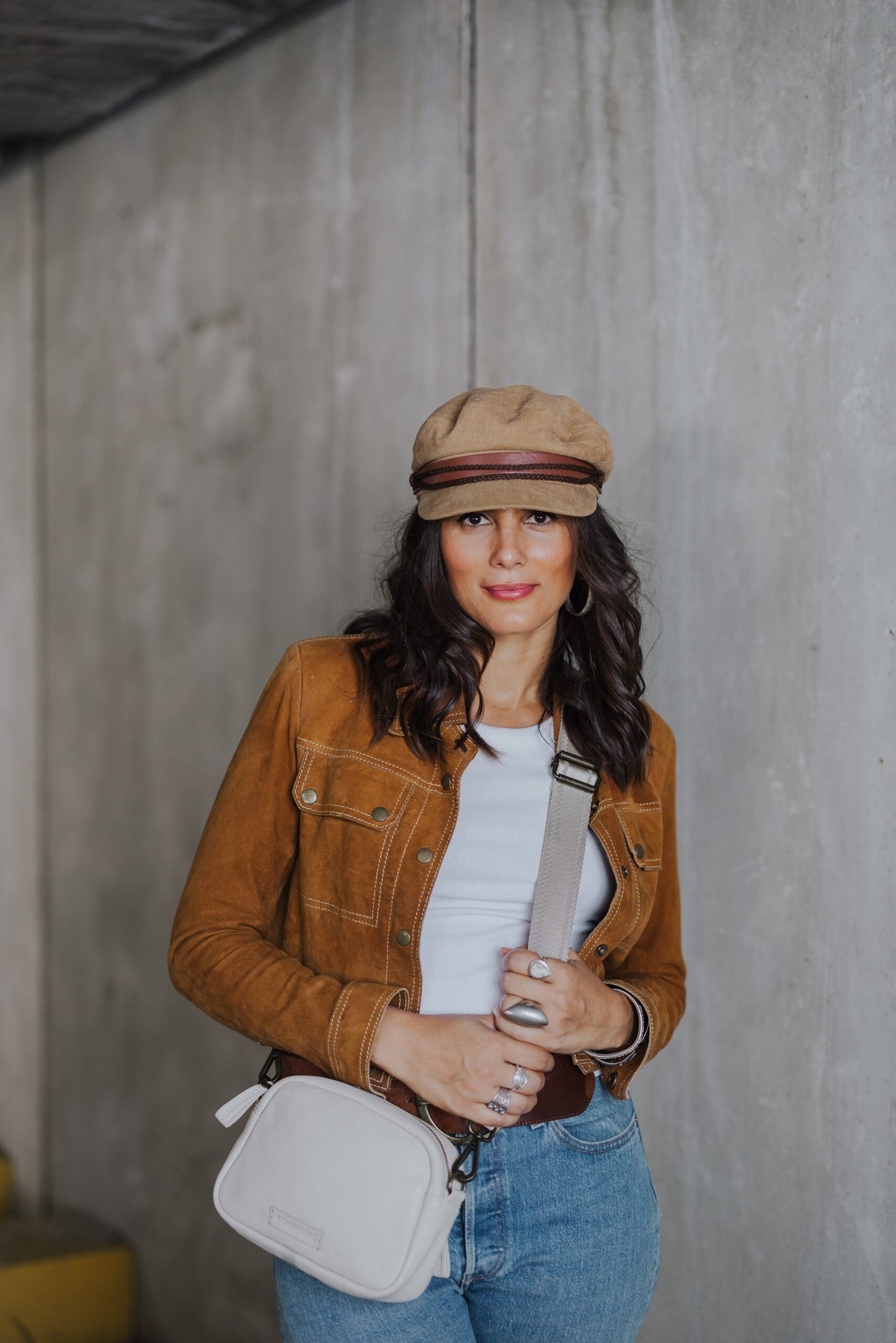 Mya Crossbody Beige