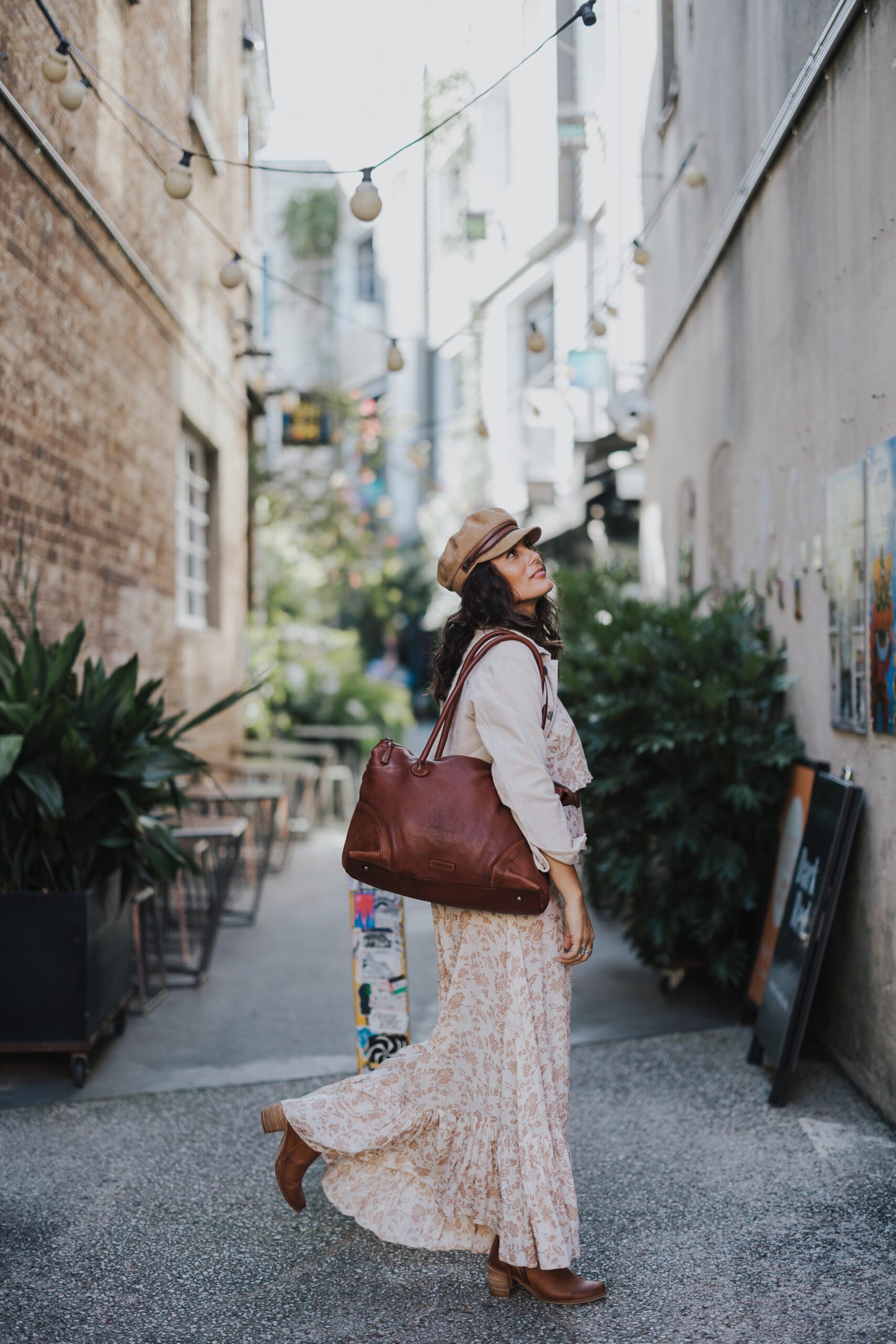 Palila Shoulder Bag Cognac