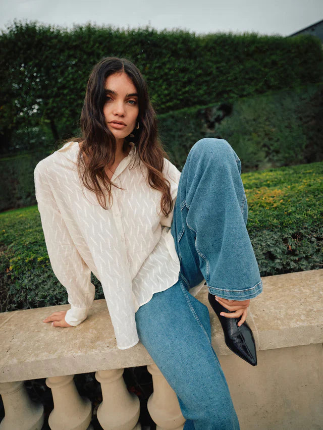 Britze Cotton Shirt Ecru