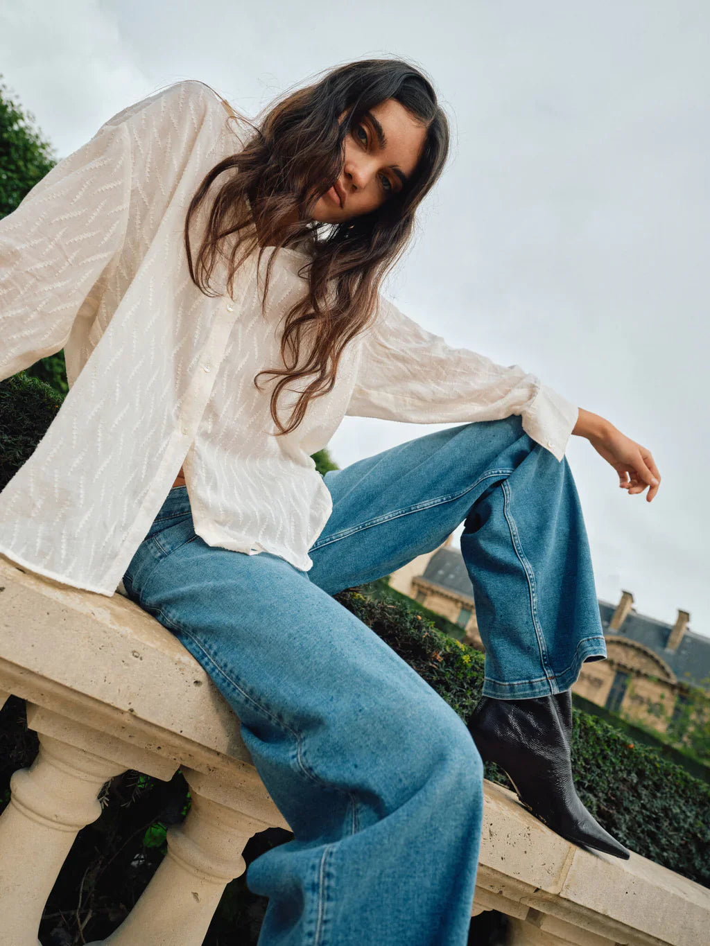 Britze Cotton Shirt Ecru