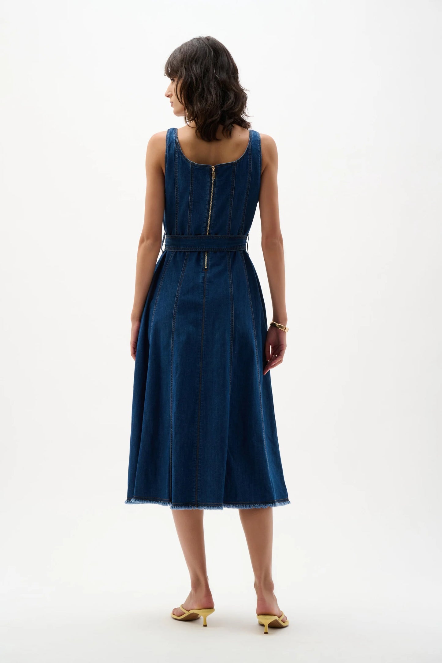 262901 Dress Denim Mid Blue