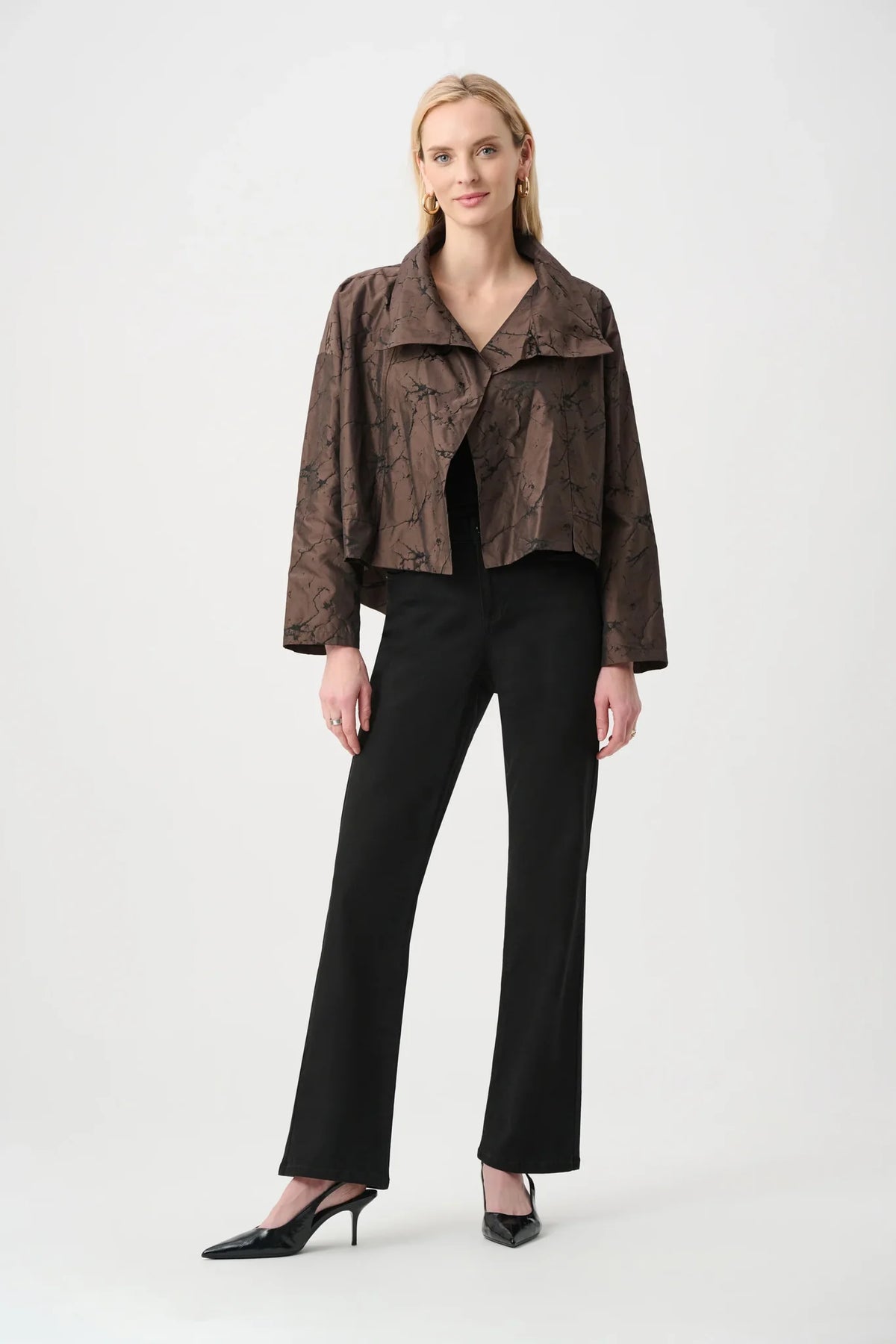263222 Jacket Brown Black