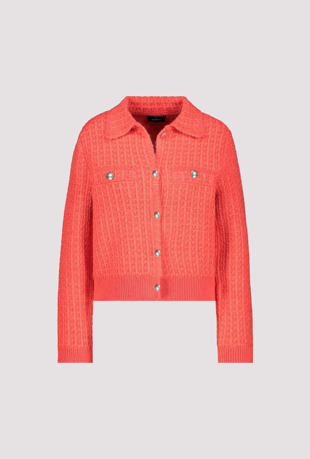 Shirt Collar Jacket Coral