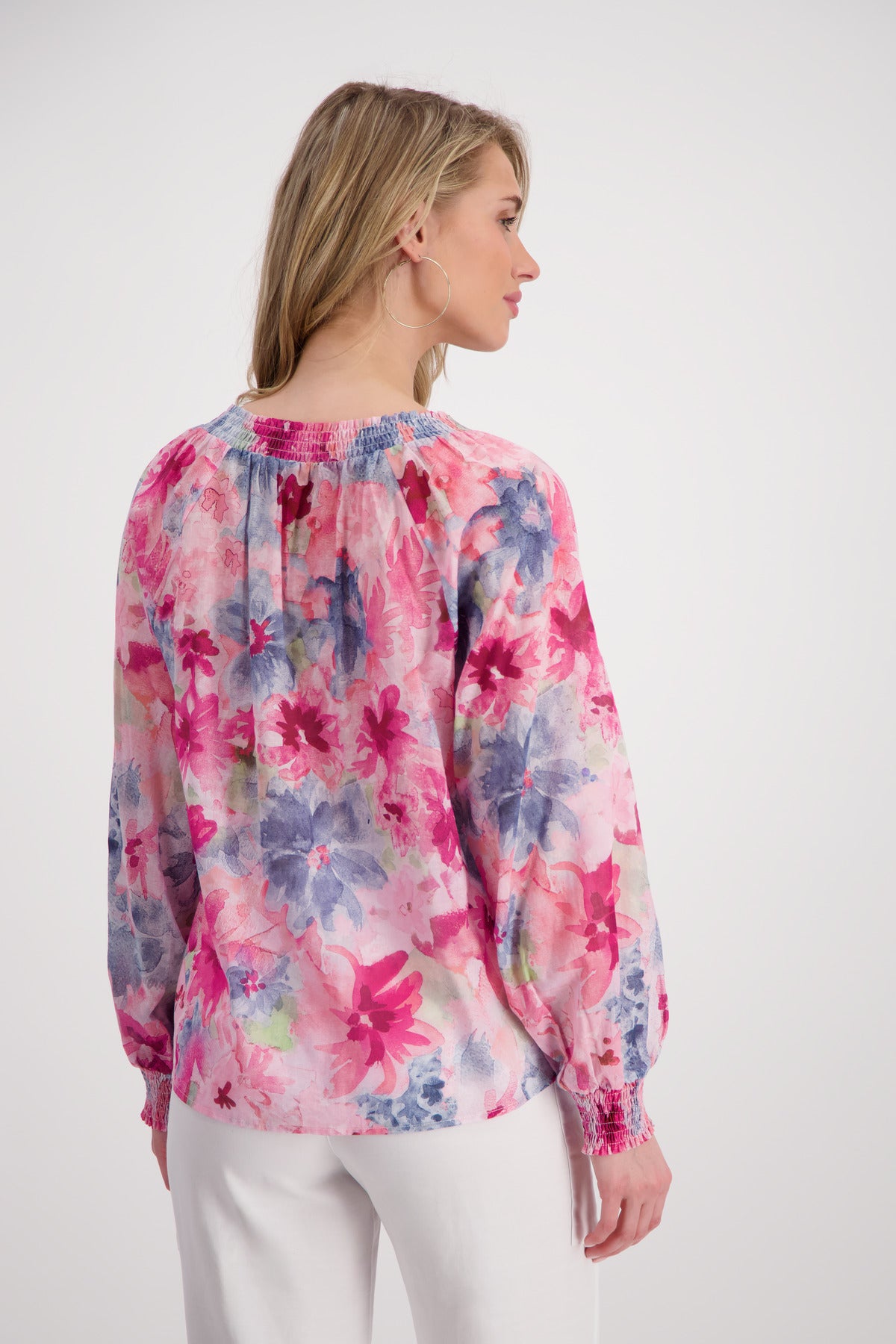 Blouse Flower Pink