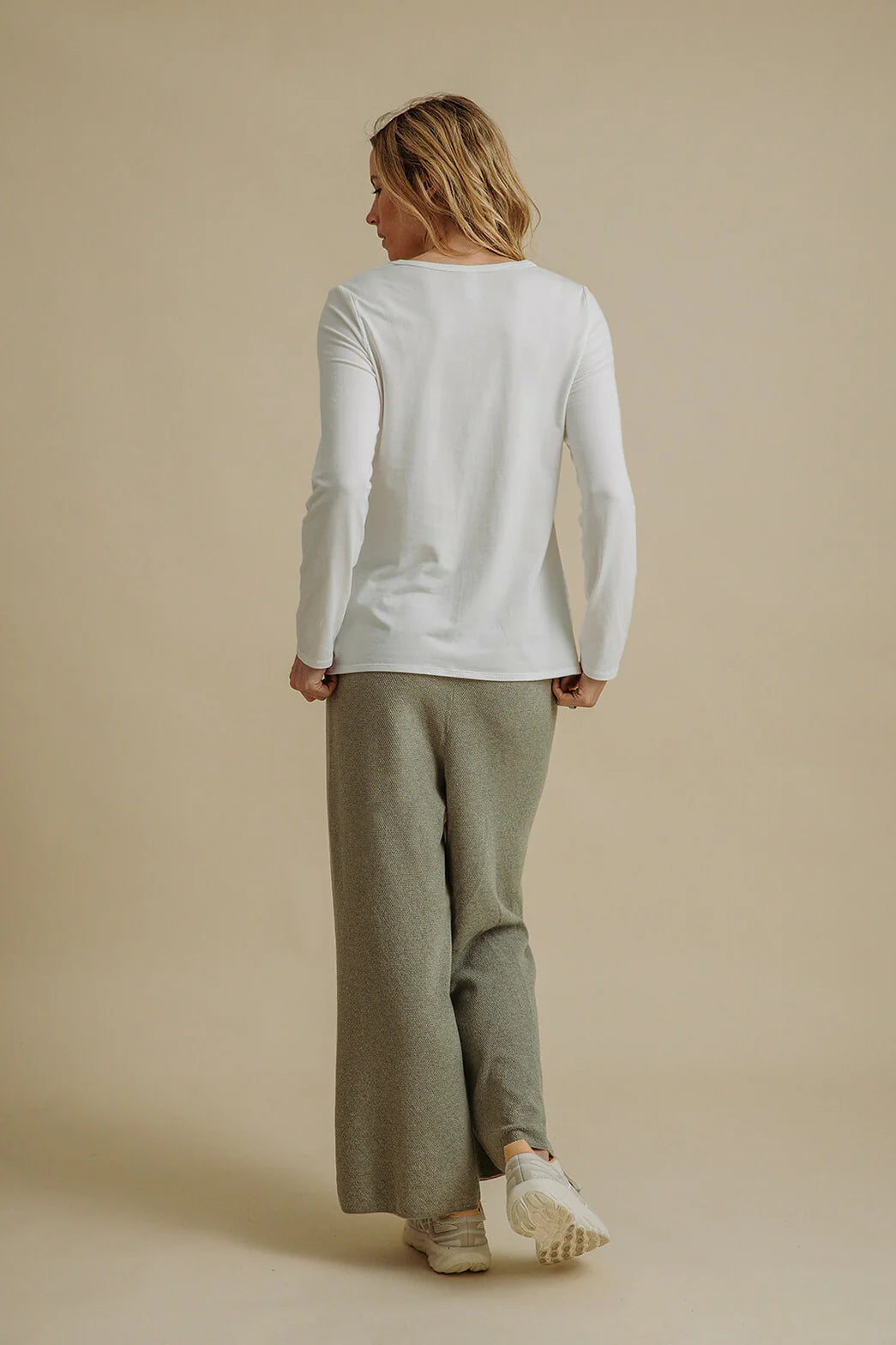 Heavenly Jersey LS Tee White