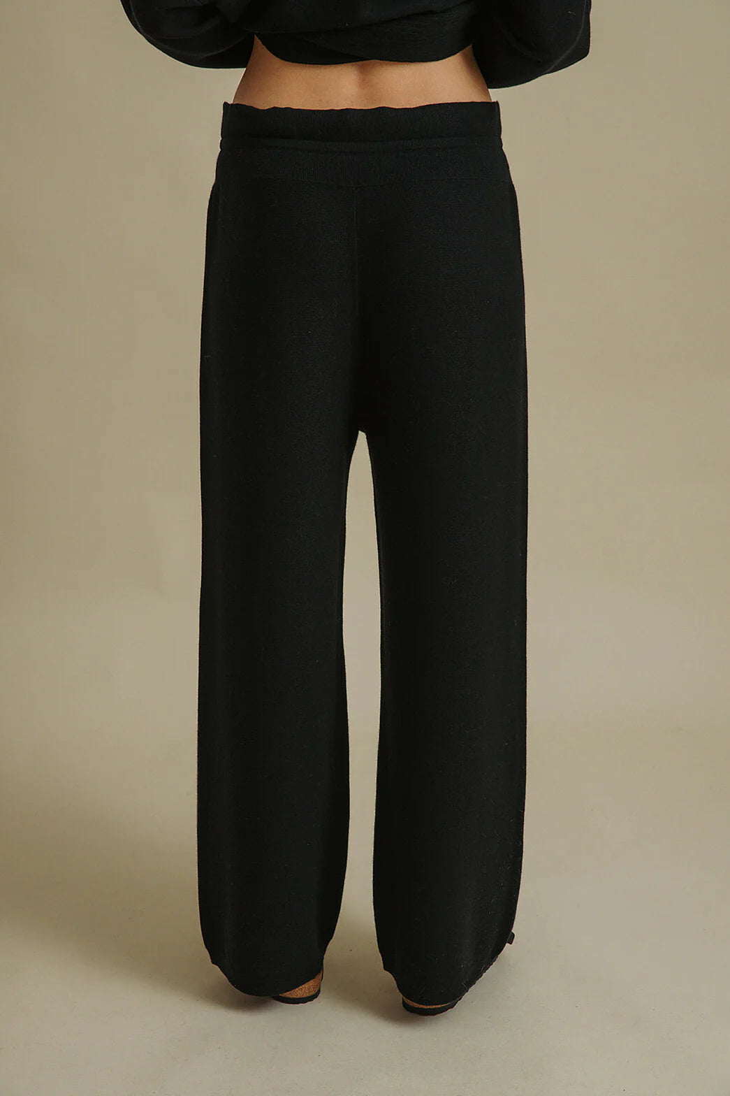 Grace Merino Cotton Pant Black