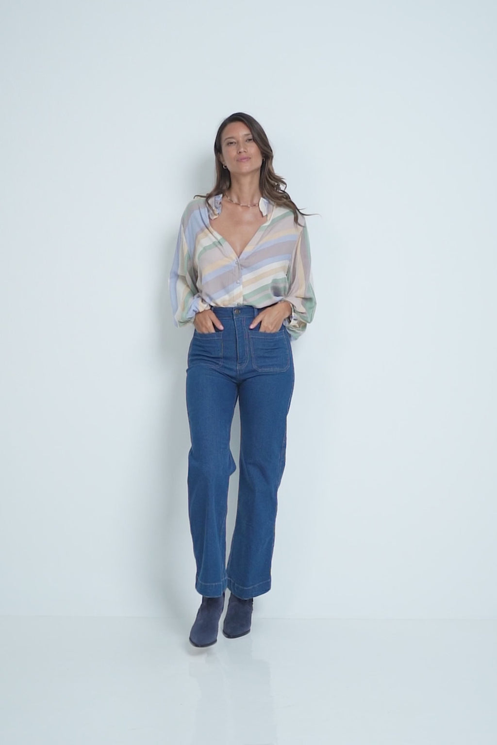 Bess Denim Jean Blue