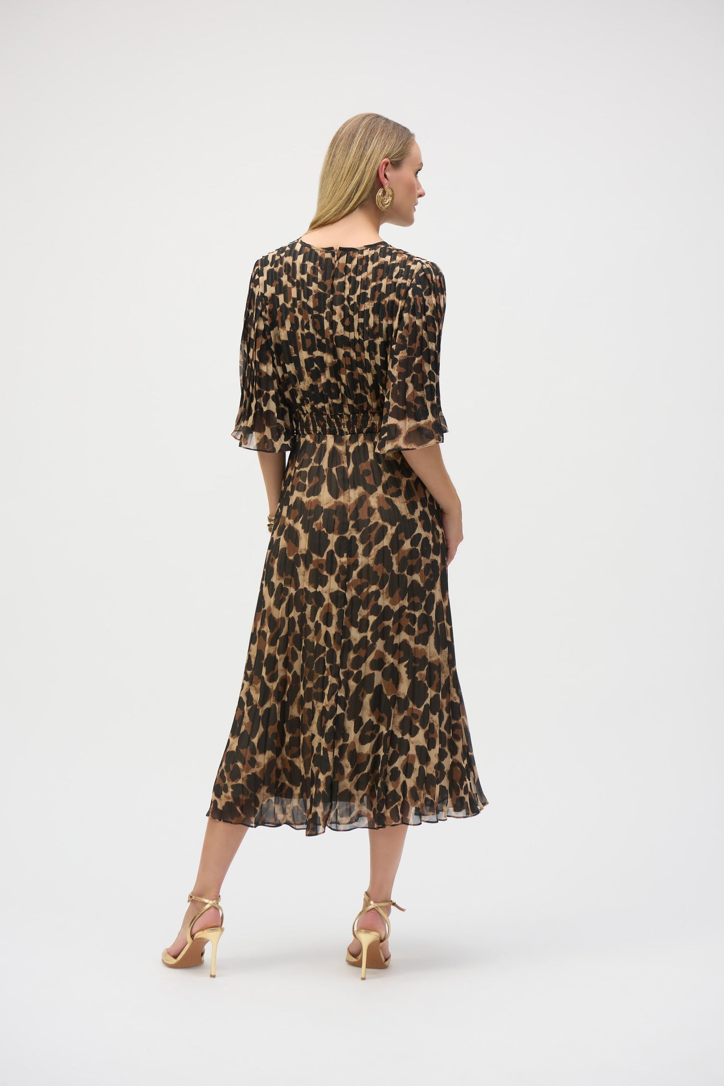 Flare Dress in Animal