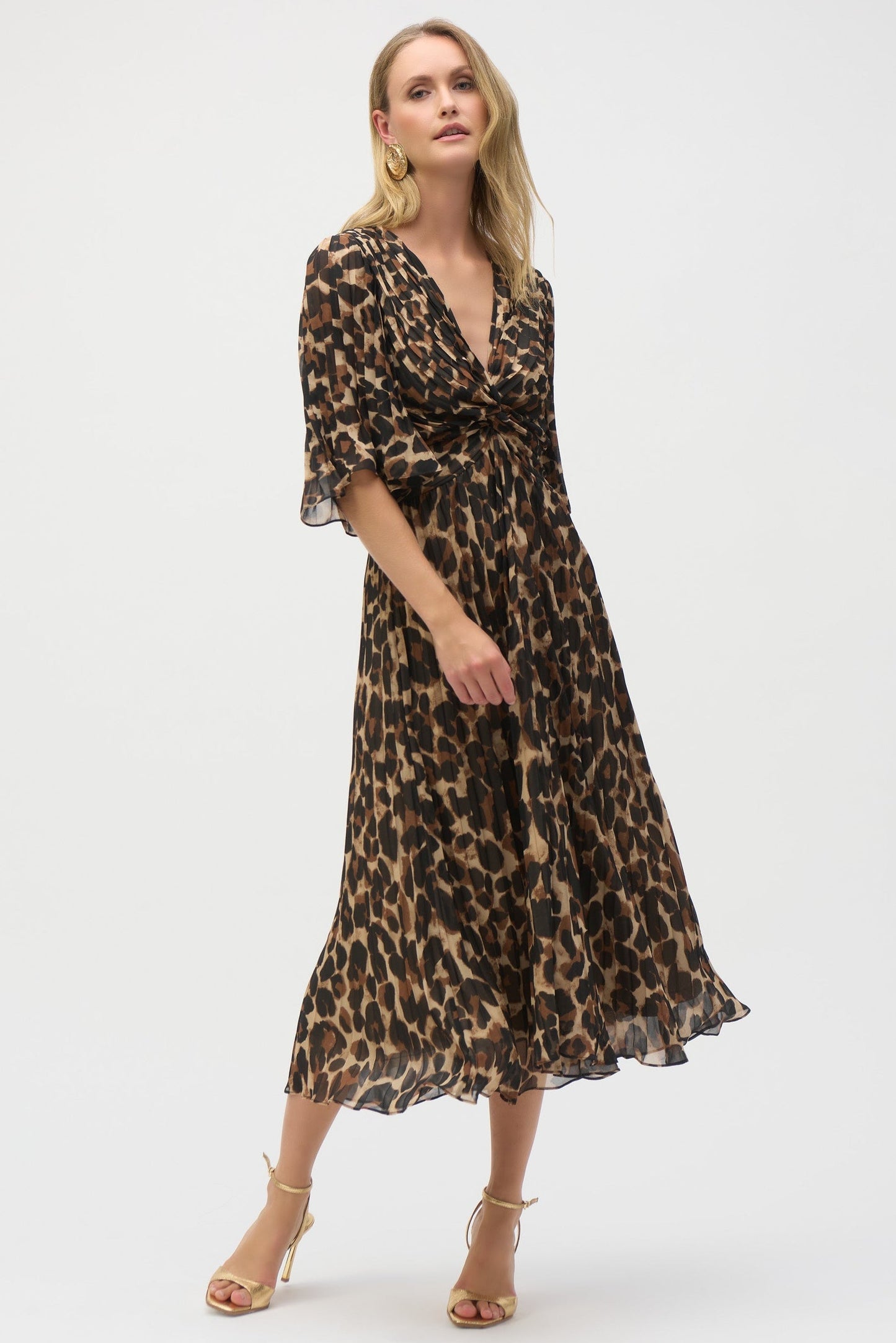 Flare Dress in Animal