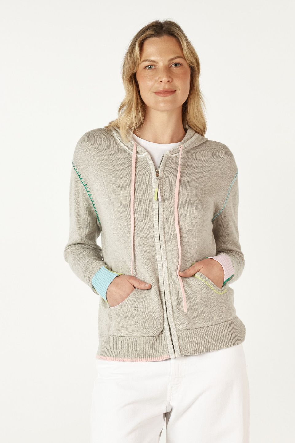 Hand Craft Hoodie in Marl