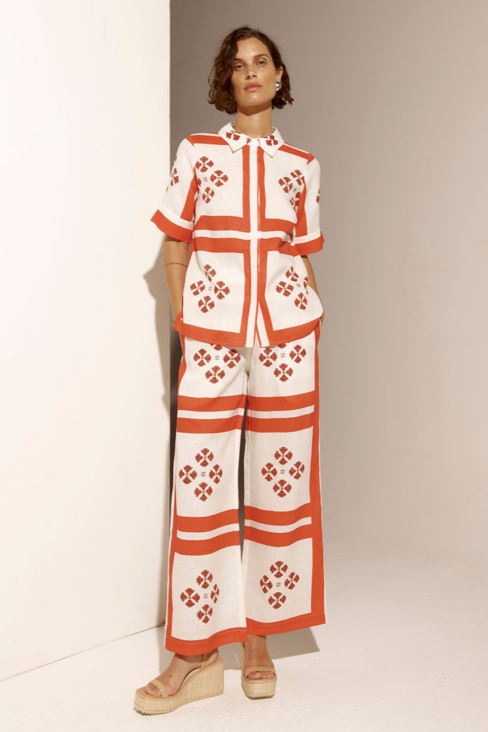 Breeze Pant Tamarillo Scarf