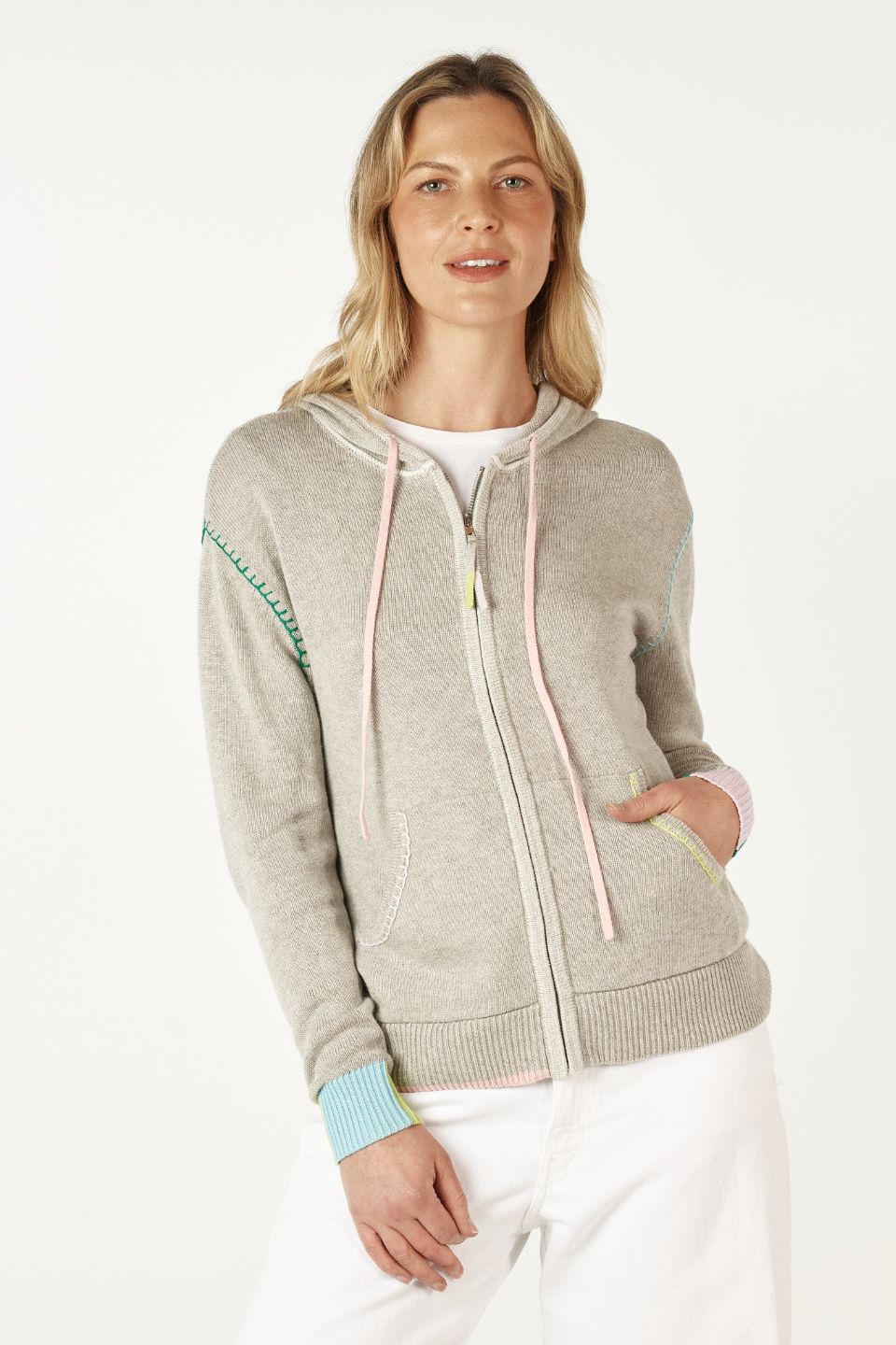 Hand Craft Hoodie in Marl