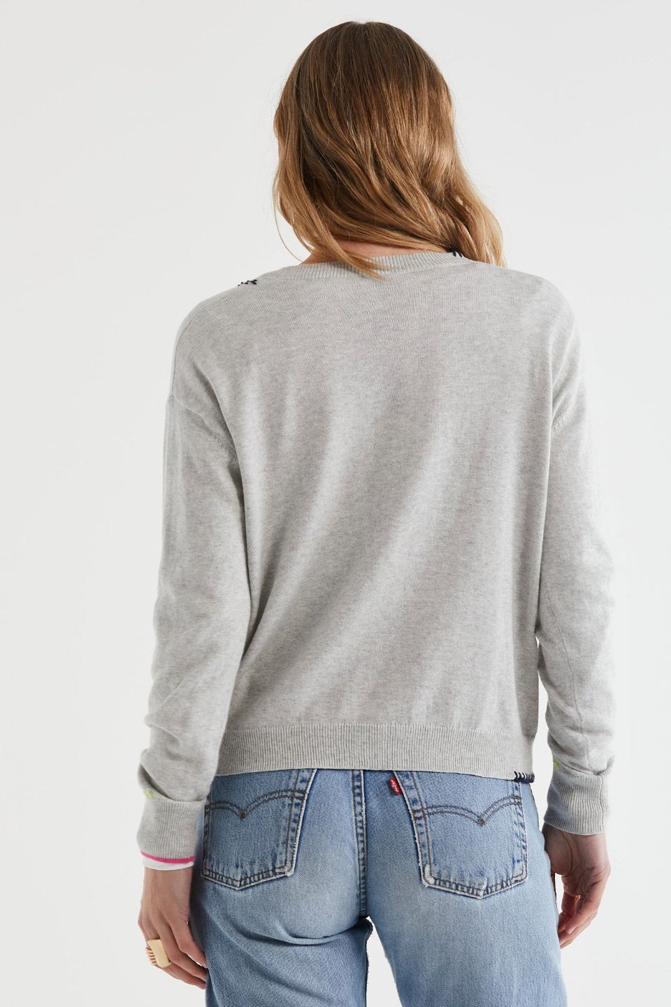 Hancraft Cardi in Marl