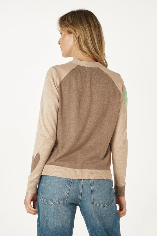 Happy Cardi in Oat