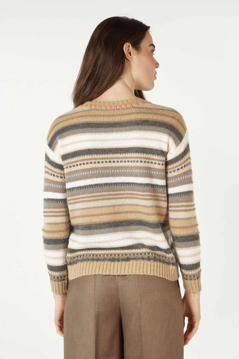 Mohair Stripe in Oat