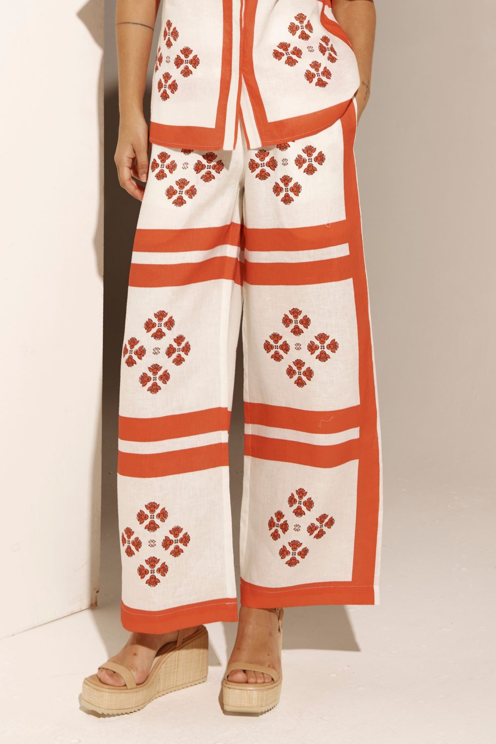 Breeze Pant Tamarillo Scarf