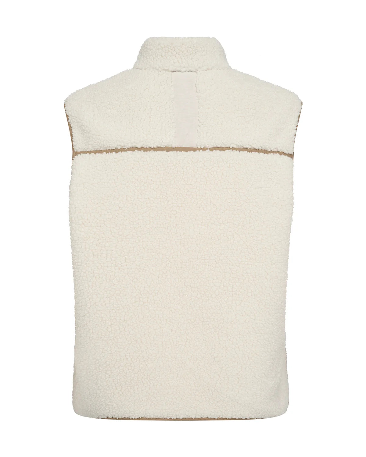 Rowe Teddy Waistcoat Ecru
