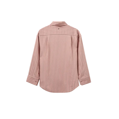 Evelyn Moni Stripe Shirt Rosette