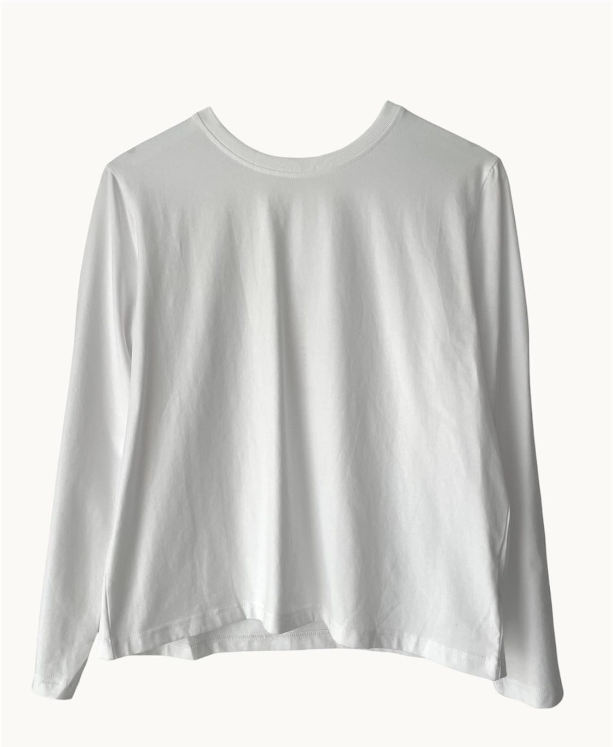 Athena L/S Basic White