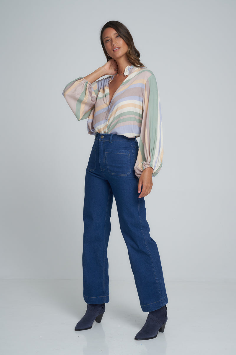 Bess Denim Jean Blue
