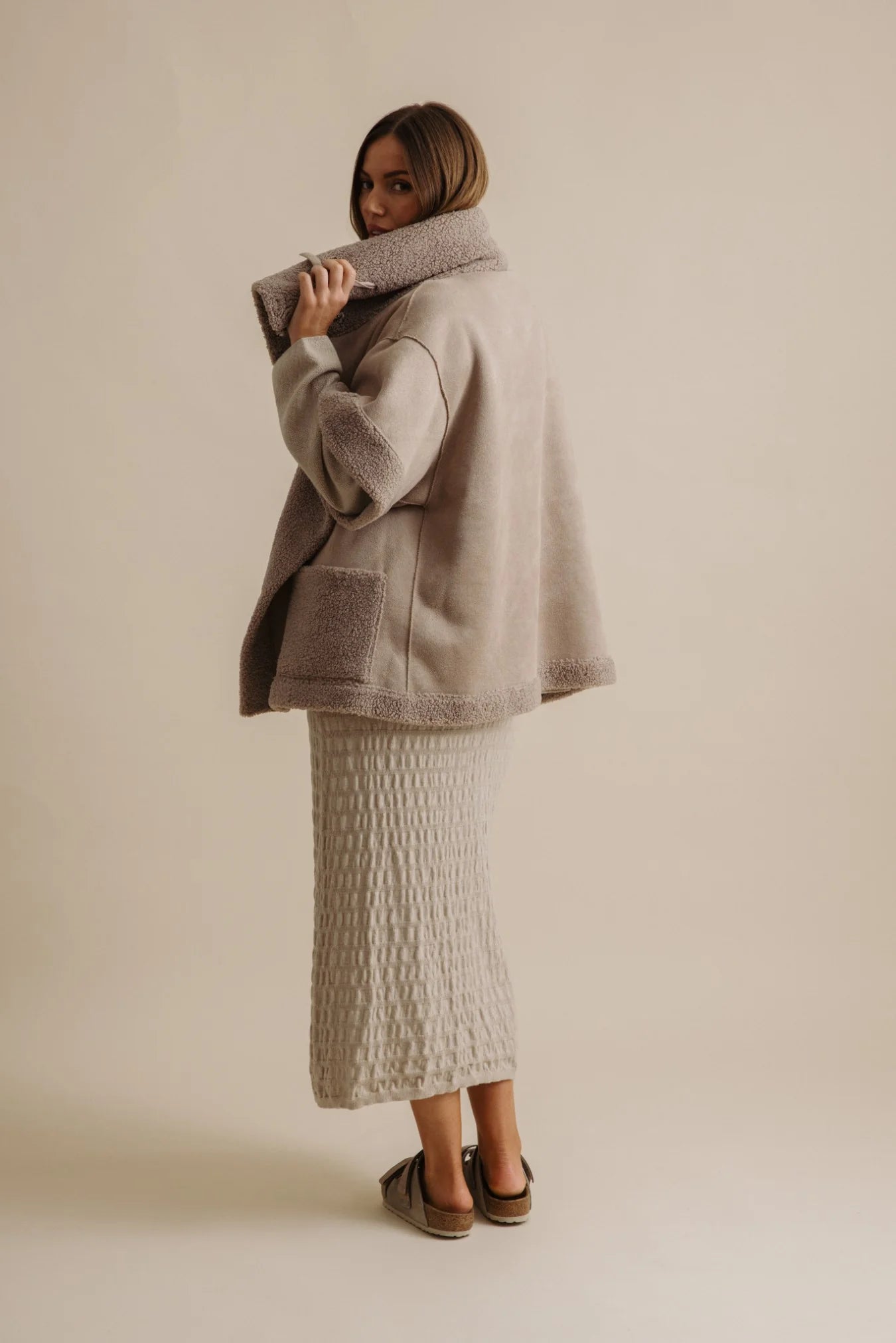 Sherpa Cuddle Coat