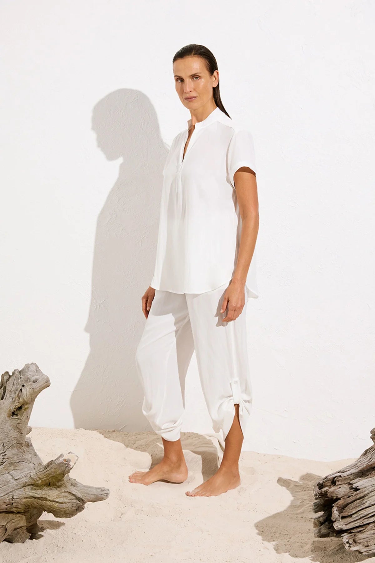 Zip Stand Shirt