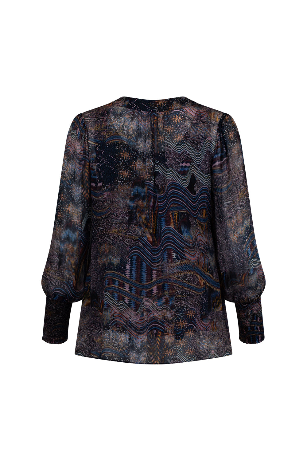 Liberty Blouse Indigo Multi