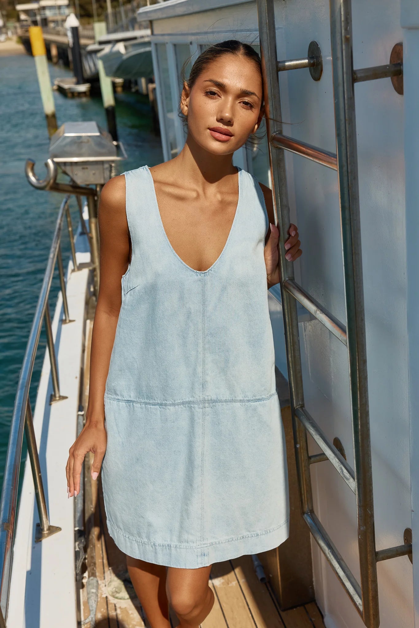 Marcy Denim Shift Dress