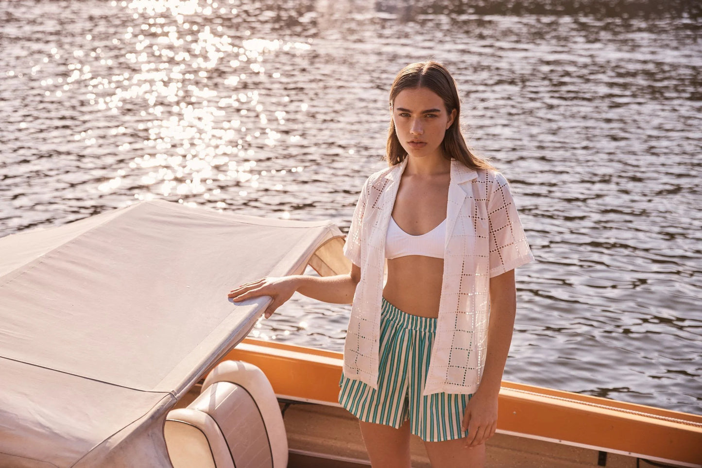 Haylie Shirt White