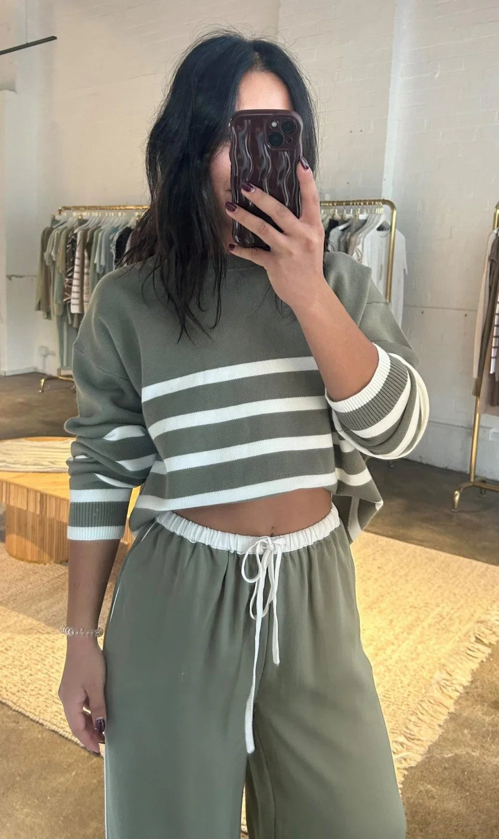 LL Lottie Stripe Sweater