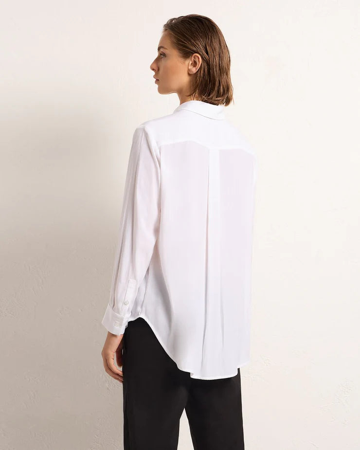 Single Pocket Shirt White