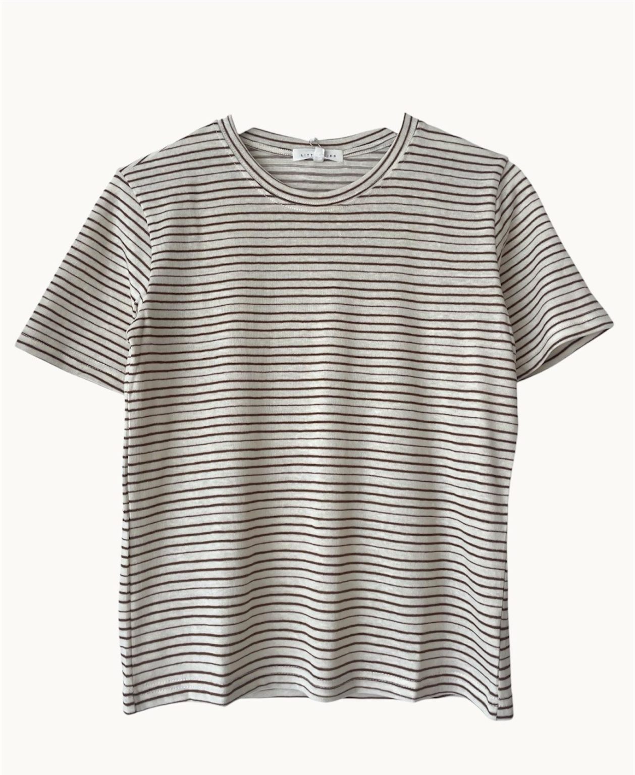 Petra Tee Chocolate Stripe