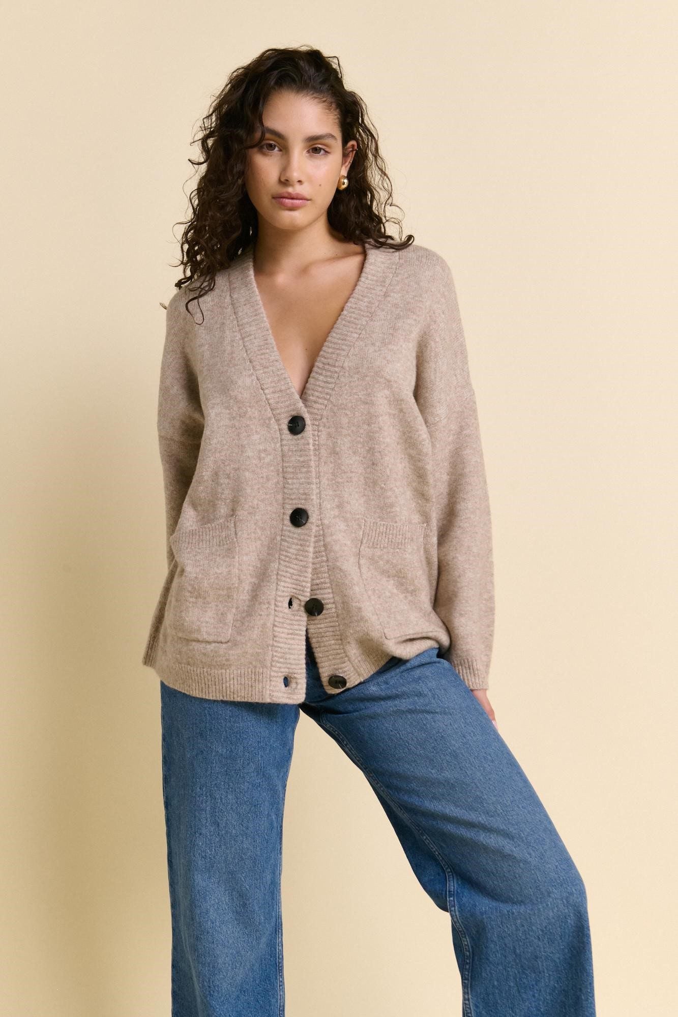 Rachel Cardigan Mocha