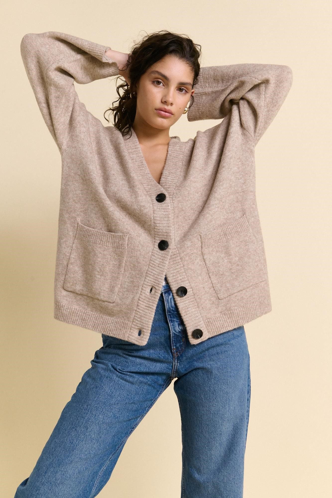 Rachel Cardigan Mocha