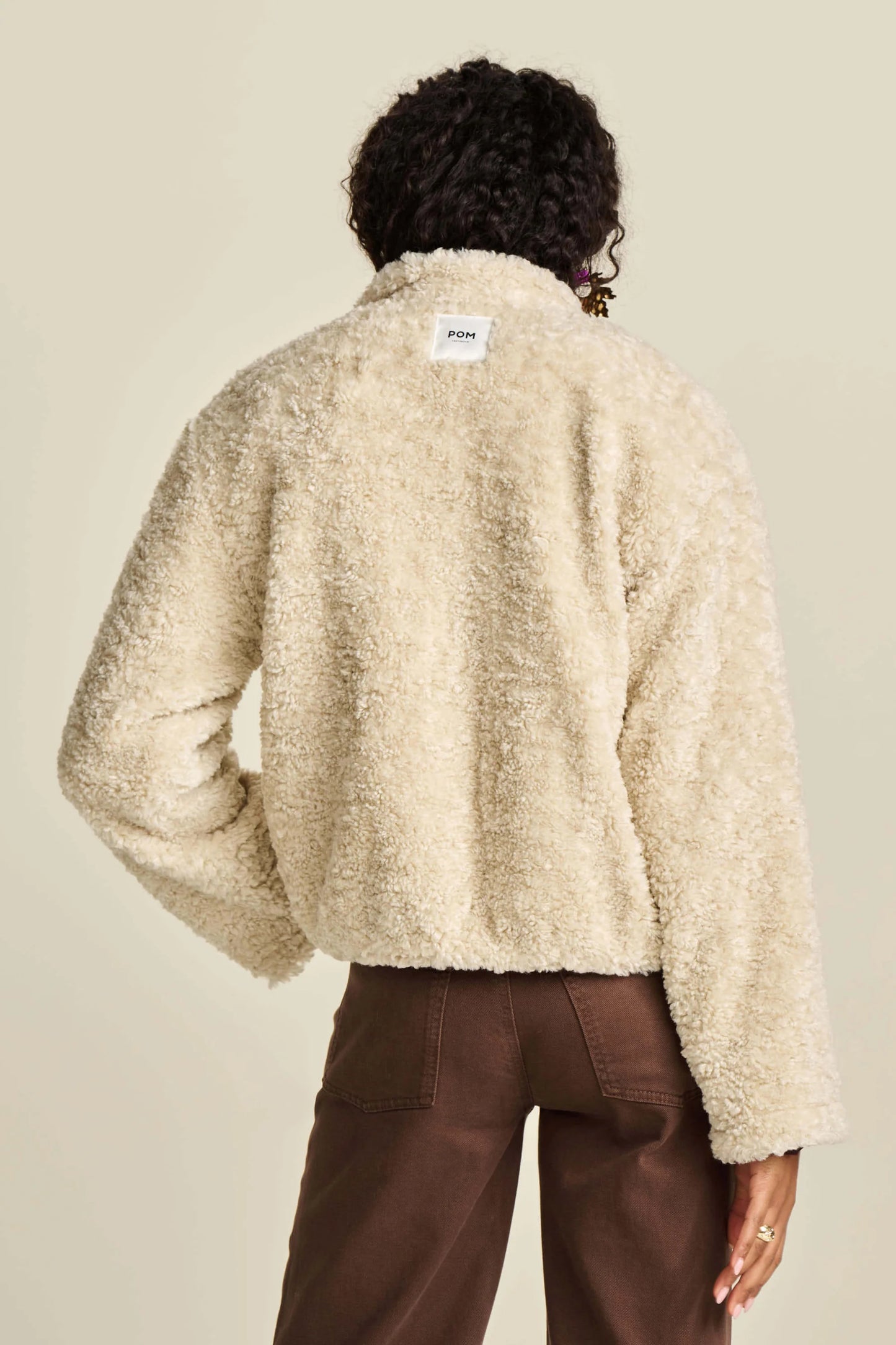 Teddy Jacket Ecru