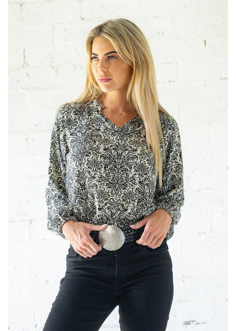 Damask Blouse