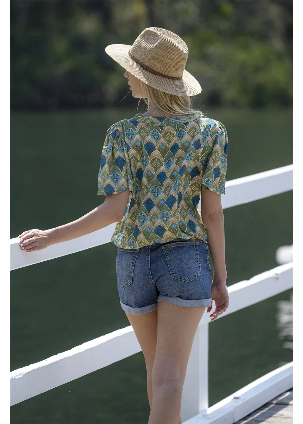 Dalah Short Sleeve Blouse