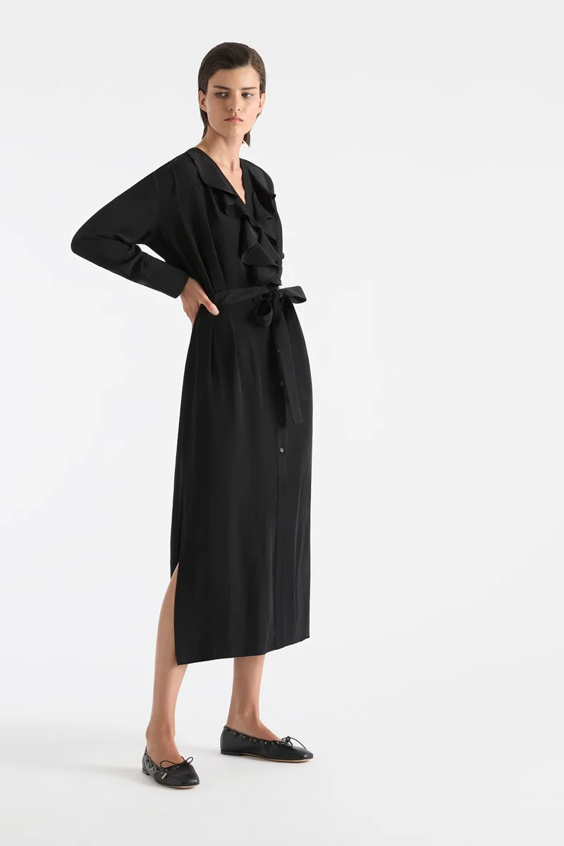 Billow Dress Denim