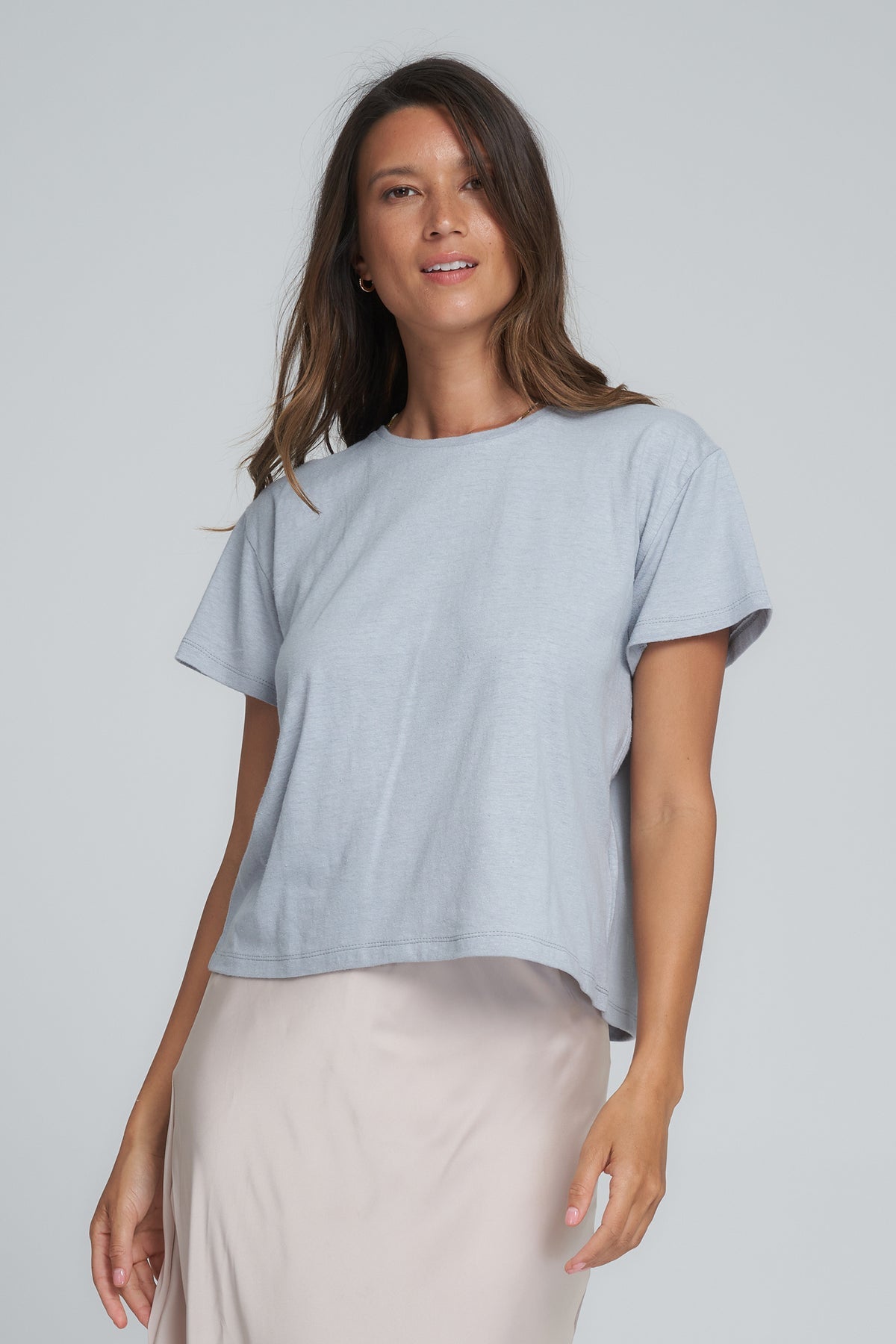 Boxy Tee Blue Haze