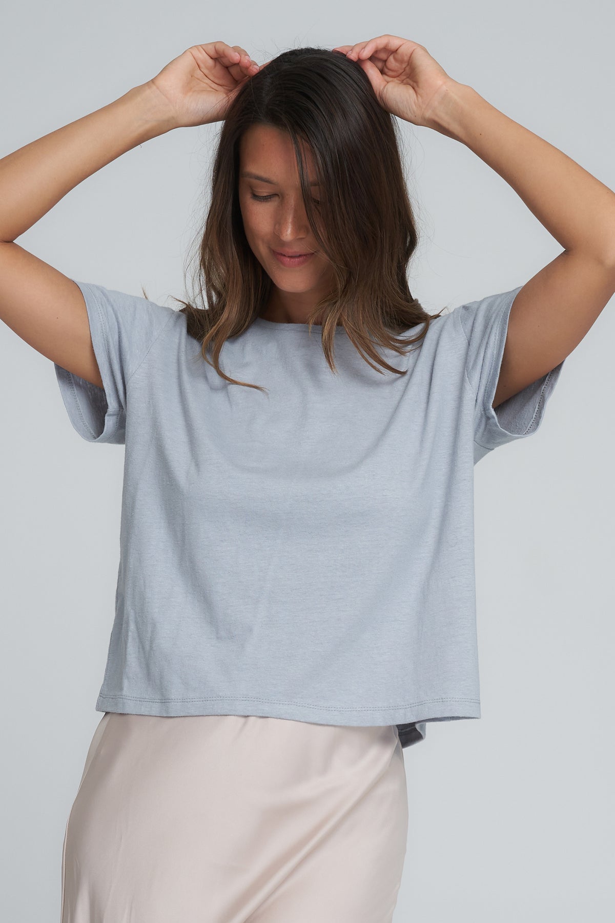 Boxy Tee Blue Haze