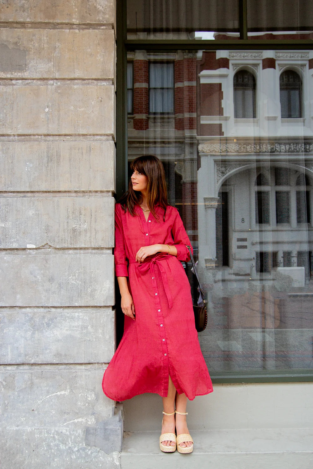Cecilie Dress Red