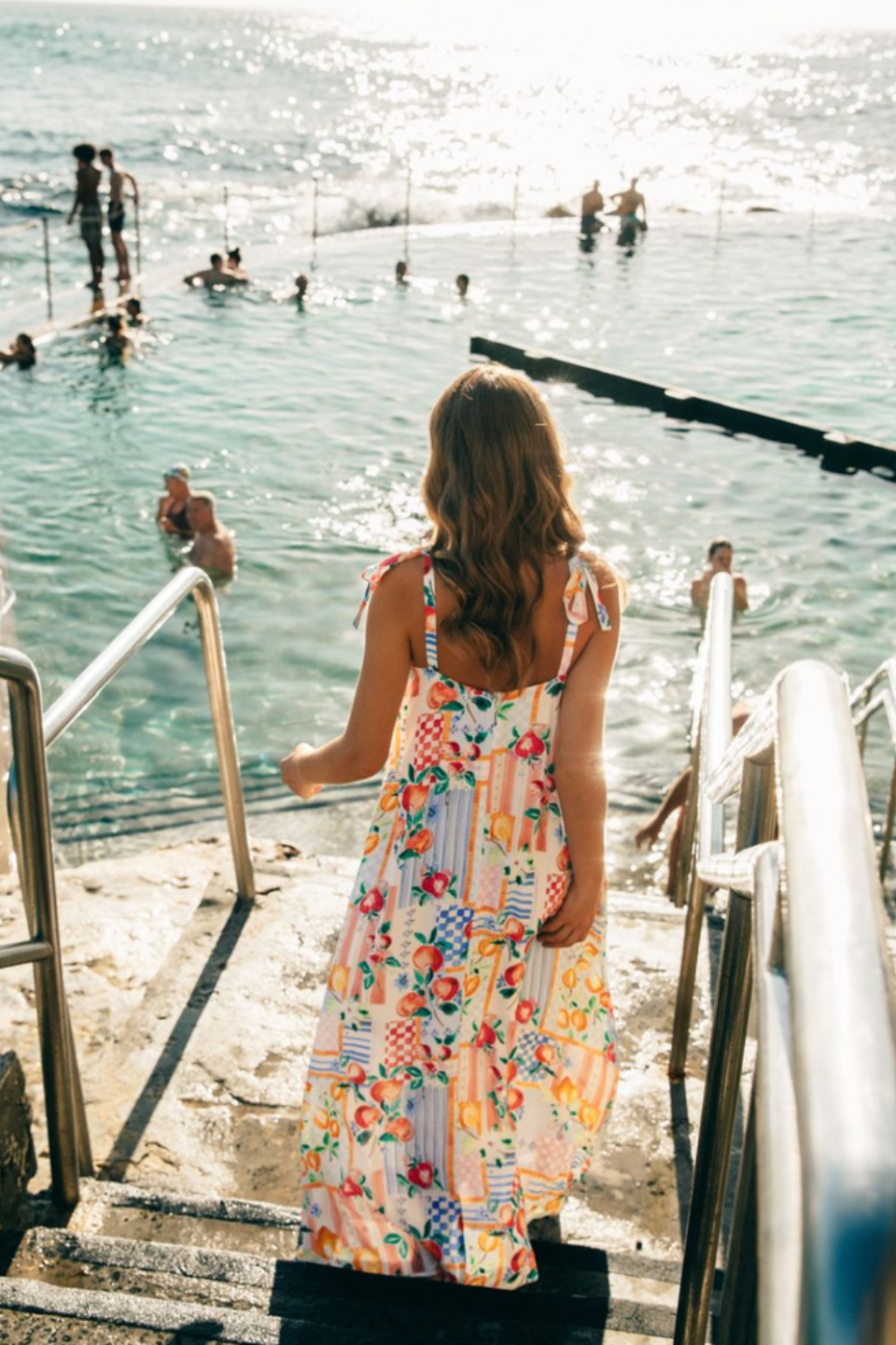 Sunburst Midi Dress