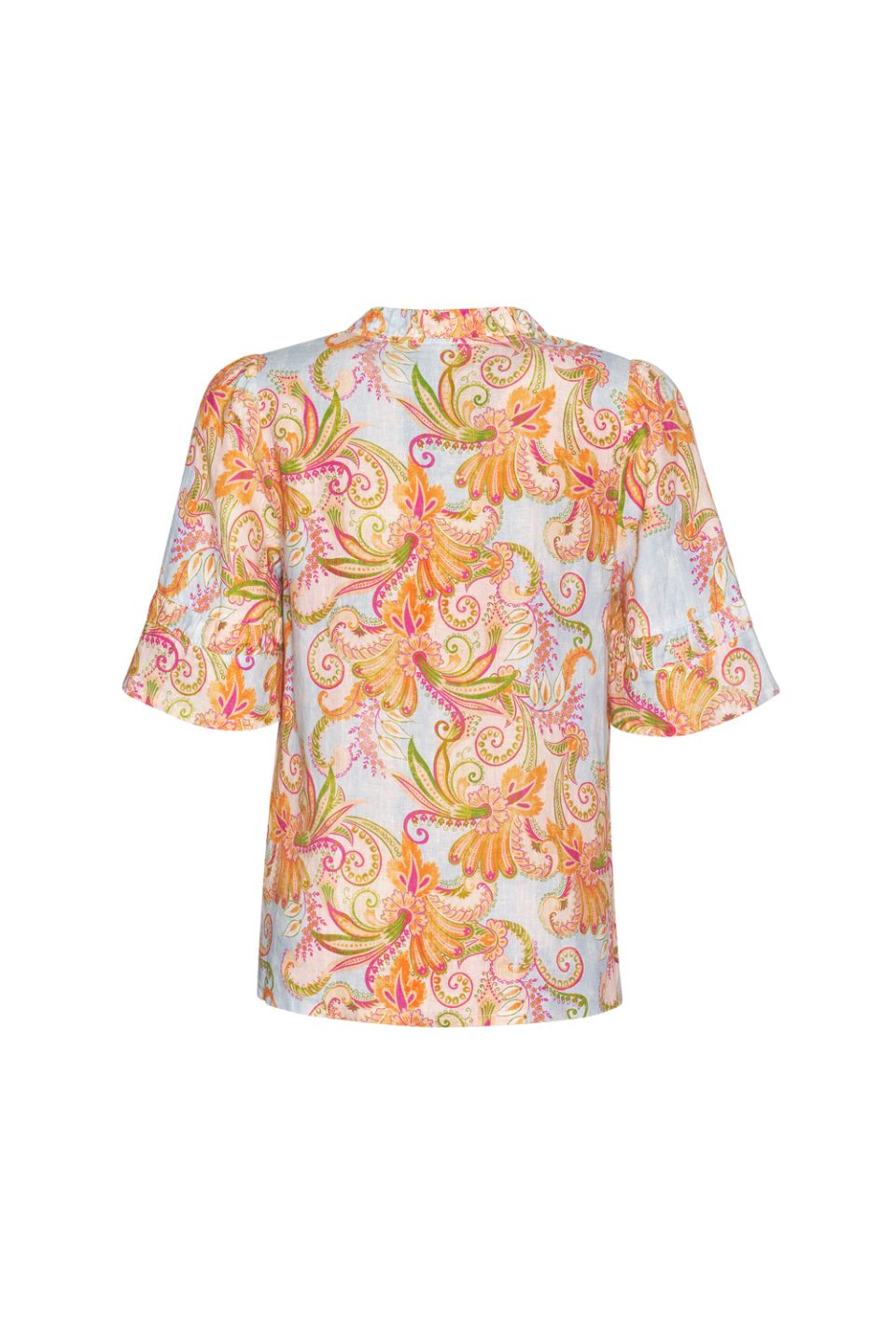 Frond Of You Top Blue Multi