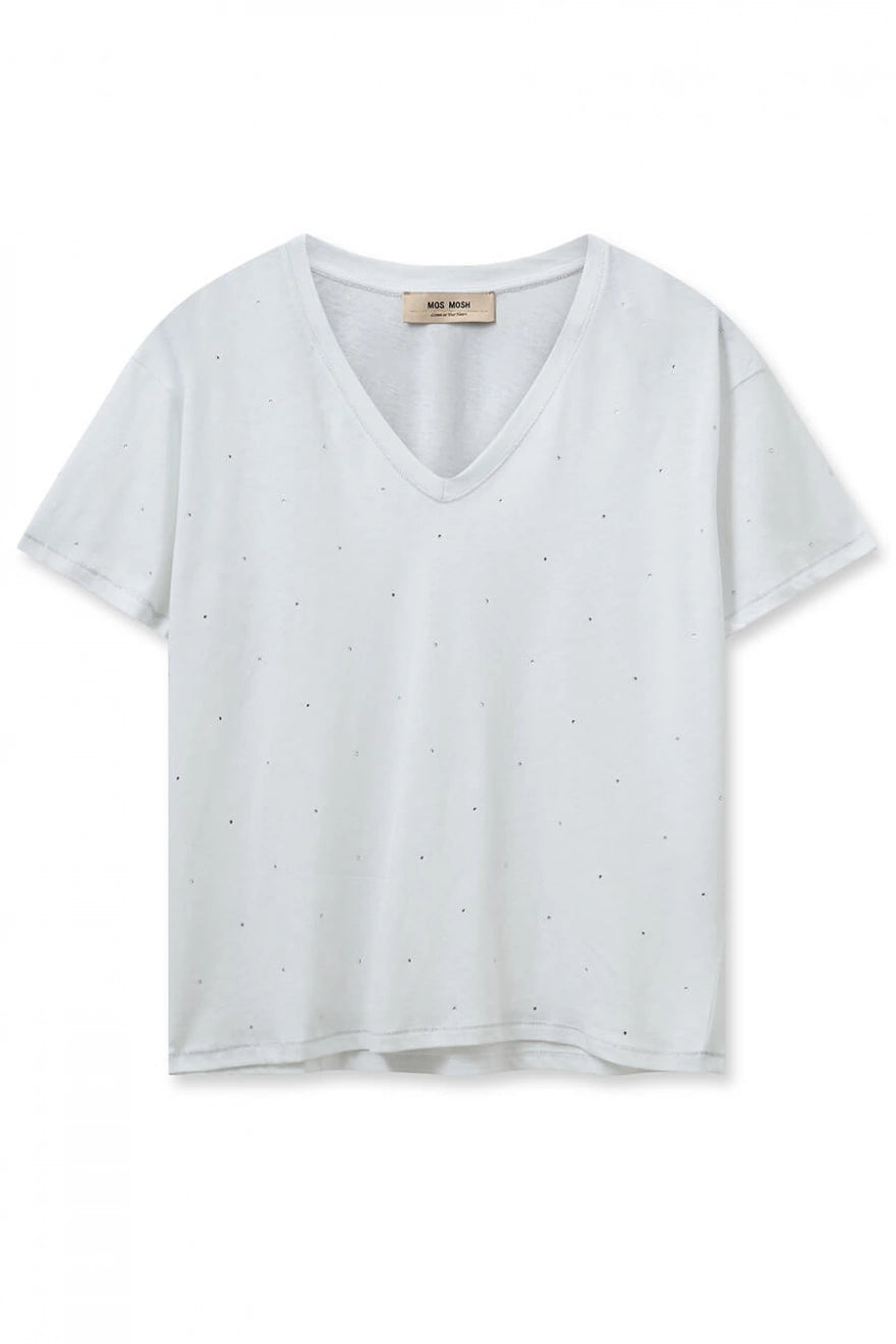 Main Short Sleeve Deco Tee White
