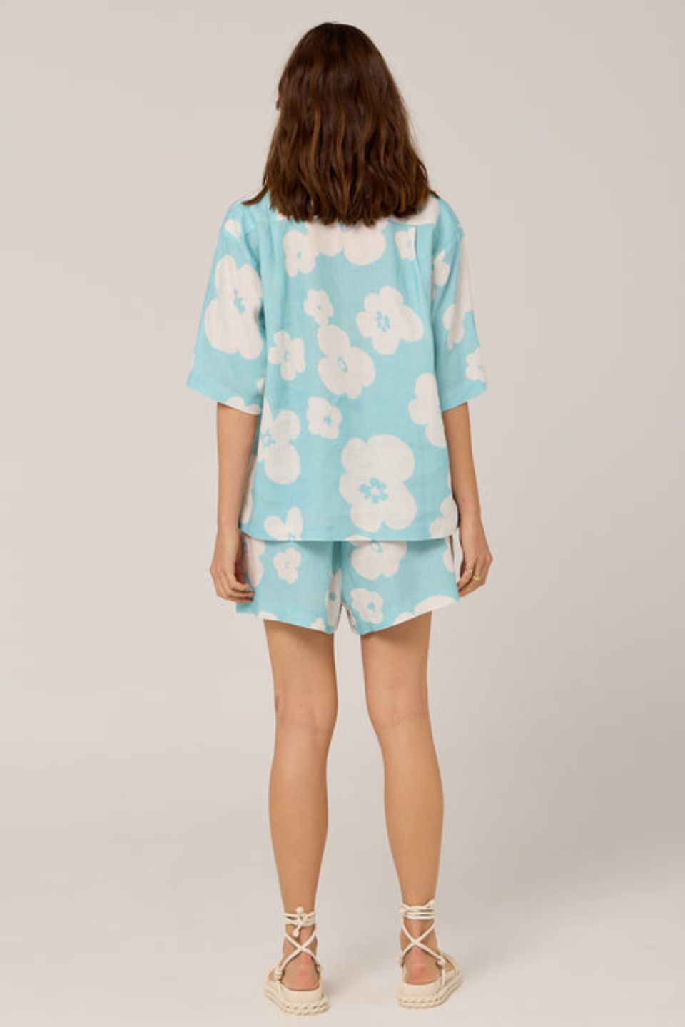 Angie Shirt Lagoon Eden Print
