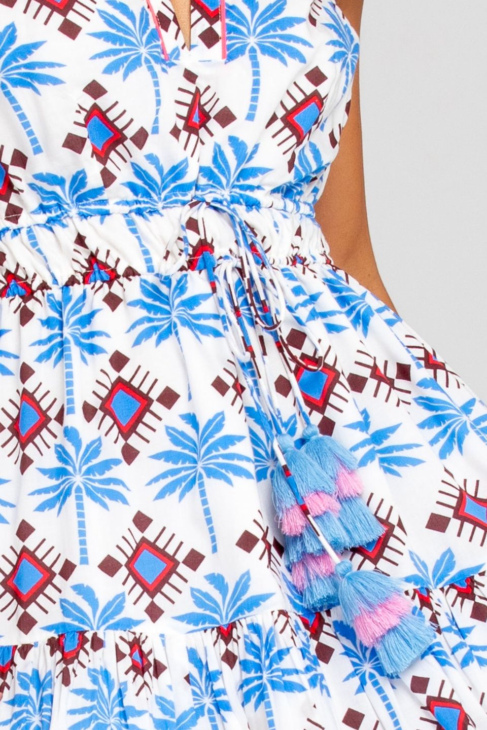 Malu Dress Blue Multi