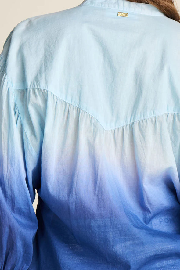 Blouse Faded Ink Blue